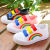 Children's Canvas Shoes Spring and Autumn New Girls' Shoes White Shoes for Girls Baby Sneakers Rainbow Boy's Thin Shoes
