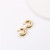 and American Style Internet Celebrity Ins Exaggerated Geometry Designer Construction Style Hollow Earrings Earrings