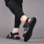 Men's Sandals Popular Summer New Outdoor Casual Velcro Air Cushion Men's Sandals Sports Breathable Beach Shoes Men