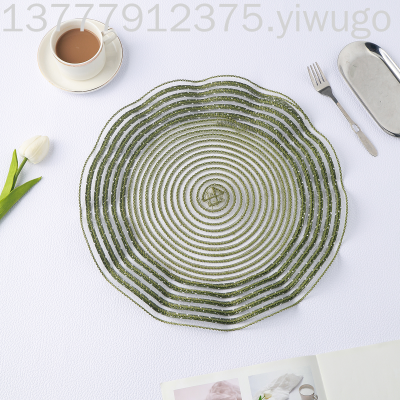 Woven Multi-Color Optional Square Western Food Placemat New Restaurant Hotel Coffee Pad PVC Modern Minimalist Placemat