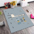 Children's Room Crystal Velvet Home Living Room Balcony Entrance Bedside Carpet Cartoon Floor Mat Bedroom Cushions Can Be Cut