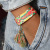 Cross-Border Amazon Cotton Woven Colorful Nepal Ethnic Style Hand-Woven Long Fringe I like Bracelets for Women Wholesale