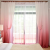 Nordic Simple Gradient Color Curtain Half Shade Living Room Bedroom Balcony Floor Curtain