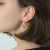 2020 Trendy Sterling Silver Plated 14K Gold Ear Clip Eardrop Earring Female Korean Elegant Internet Popular Earrings