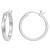 Silver Needle O-Type All-Match Earrings Ins Style Temperament Small Circle Earrings European and American Women Ear Clip