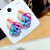 Silver Needle Macaron Earrings Acrylic Matte Paint Contrast Color Ear Studs Simple Cute Girly Style Fashion Earrings