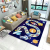 Hopscotch Children's Room Cartoon Carpet Crystal Velvet Living Room Bedroom Entrance Carpet Bedside Cushions Can Be Cut Freely