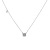 Necklace Korean 925 Sterling Silver Ins Internet Celebrity Same Style Cold Style Clavicle Chain Diamond Necklace 7735