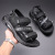 Men's Sandals Popular Summer New Outdoor Casual Velcro Air Cushion Men's Sandals Sports Breathable Beach Shoes Men