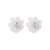 Style Spring and Summer Flower Earrings Internet Celebrity Hot Sale Super Fairy Frosted Transparent Ear Studs Earrings