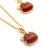 Tiger Year Natal Year Gift Red Agate Necklace for Women 2022 New Light Luxury Sweater Chain New Year Gift Christmas Gift