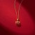 Tiger Year Natal Year Gift Red Agate Necklace for Women 2022 New Light Luxury Sweater Chain New Year Gift Christmas Gift