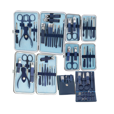 Custom metal professional salon nail supply manicure pedicure nail clipper set accessories and nail tools