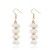 Final Ornament Western Classy Style Slimming Colored Flower Earrings Women's Fresh Girl All-Match Ear Studs Wholesale