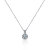 Bag Clavicle Necklace S925 Sterling Silver Ornament Korean Style Simple Ins Cold Style Moissanite Pendant Wholesale