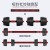 Dumbbell Men's Fitness Home Building up Arm Muscles Foot Weight Set Foam Dumbbell Barbell Sports Equipment Barbell Adjustable