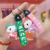 Creative Building Blocks Pony Key Chain Pendant Ornaments for Couple Doll and Bag Pendant Cartoon Epoxy Doll Car Key Ring