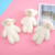 Cross-Border Pearl Velvet Little Bear Plush Toys Keychain Pendant Kindergarten Toy Small Gift Activity Gift