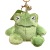 Cartoon Green Frog Plush Pendant Cute Doll Puppet Schoolbag Pendant Crane Machine Small Gift Plush Toy