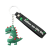 Boutique Epoxy PVC Little Dinosaur Lovely Bag Cartoon Doll Keychain Pendant Ins Car Key Chain Ornaments