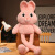 New Plush Doll Stretching Ears Rabbit Doll Long Leg Rabbit Rabbit Girls' Gifts