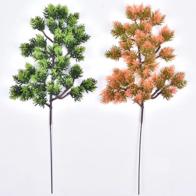 Plastic Fake Artificial Pine Cypress Plant Bonsai Garden Home Office Stage Party Desktop Decor Hot Sale