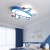 Children's Room Lamps Boys Bedroom LED Ceiling Lamp Creative Cartoon Aircraft Eye Protection Room Nordic Style Lamps