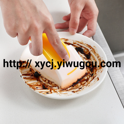 Japanese Silicone Scraper Pot Bottom Cleaning Scraper Washing Pan Bowl Dish Non-Stick Pan Cleaning Doctor Blade Oil Spatula