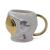 Spaceman Astronaut Ceramic Mug Relief Planet Milk Cup 3D Helmet Shape Water Cup Coffee Mug