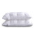 New Product Best-Selling Cotton Twisted Flower Craft Feather Pillow White Goose down Pillow Factory Direct Sales Wholesale
