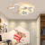 Children's Room LED Ceiling Light Creative Five-Pointed Star Cartoon Cozy and Romantic Pink Eye Protection Girl Bedroom Lamps