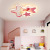 Children's Room LED Ceiling Light Creative Five-Pointed Star Cartoon Cozy and Romantic Pink Eye Protection Girl Bedroom Lamps