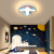 Children's Room LED Light Simple Cartoon Boys and Girls Creative Aircraft Ceiling Lighting Bedroom Room Internet Celebrity Lamps