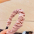 Cute Fashion High Texture New Hair Hoop Solid Color Fabric Craft Hot Drilling Simple Hair Accessories Headband Pleated Ladies' Hair Pin Headdress