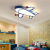 Children's Room Lamps Boys Bedroom LED Ceiling Lamp Creative Cartoon Aircraft Eye Protection Room Nordic Style Lamps