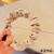 Cute Fashion High Texture New Hair Hoop Solid Color Fabric Craft Hot Drilling Simple Hair Accessories Headband Pleated Ladies' Hair Pin Headdress