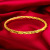 Twist Bracelet Female Vietnam Placer Gold Women's Twist Bracelet Closed-Mouth Bracelet Live Delivery Jewelry Wholesale