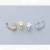 Retro Daisy Stud Earrings Female Simple Earrings Niche Design Internet Celebrity Ins Style Earring Ear Clip Female