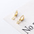 Lodge S925 Silver Ear Clip Women's Korean-Style Fresh Diamond-Embedded Five-Pointed Star Fashion XINGX Ear Rings G6163