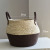 Plant Crafts Straw Woven Decoration Straw Bag Flower Pot Woven Home Bamboo Woven Flower Basket Bamboo Woven Basket
