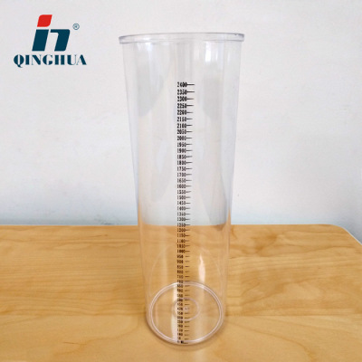 Qinghua 02115 Transparent Liquid Container Plastic Barrel Junior and Senior High School Physical Mechanics Experimental Apparatus Science and Education Instrument Teaching