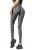 European and American Women's High Waist Leopard-Print Peach Hip Raise Fitness Pants Tight Pants Hip-Lifting Outer Wear Running Yoga Pants