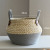 Plant Crafts Straw Woven Decoration Straw Bag Flower Pot Woven Home Bamboo Woven Flower Basket Bamboo Woven Basket