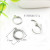 Cross-Border Supply Stainless Steel round French Ear Hook European Hook DIY Ornament Accessories round French Hook