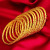 Twist Bracelet Female Vietnam Placer Gold Women's Twist Bracelet Closed-Mouth Bracelet Live Delivery Jewelry Wholesale