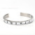 Speedometer Open Trend Titanium Steel Bracelet Men's and Women's Digital Scale Dial Water Ghost Accessories Bracelet