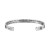 SOURCE Factory Wholesale Lettering Whose Daughter Mother Arrow Opening Titanium Steel Bracelet