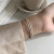 Fashion Feather Bracelet Hip Hop 925 Sterling Silver Retro Aloofness Style Light Luxury Minority Design Trendy Bracelet