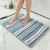 Factory Direct Sales Striped Bathroom Non-Slip Mat Home Absorbent Door Mat Shower Room Floor Mat Thickening Carpet Exclusive for Cross-Border