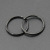 Ear Clip Earrings Japanese and Korean Style round Big Ear Ring Ear Buckle Titanium Steel Stainless Steel Ear Rings